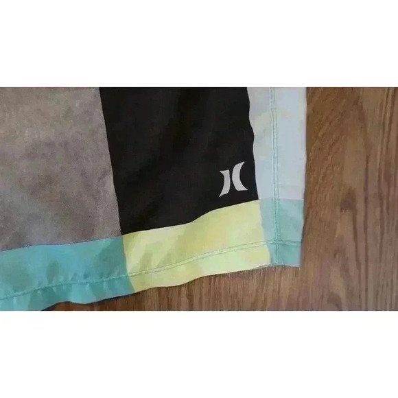 Hurley Mens Multi-Color Plaid Board Shorts Size 33 - Picture 14 of 16